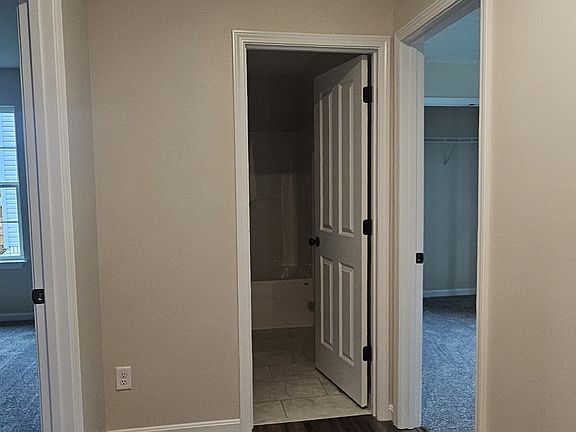 Hall to Bedrooms and hall Bath