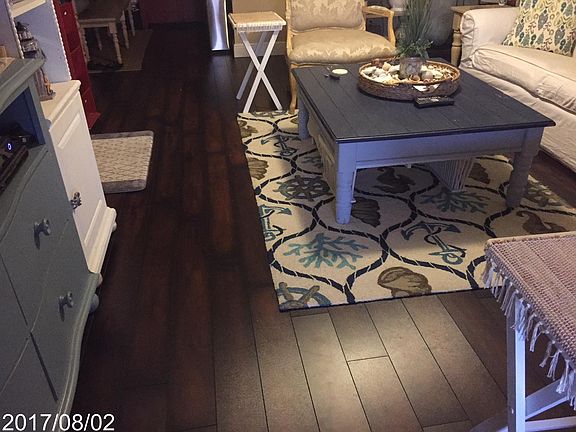 Shown for new flooring only. Furniture is not mine