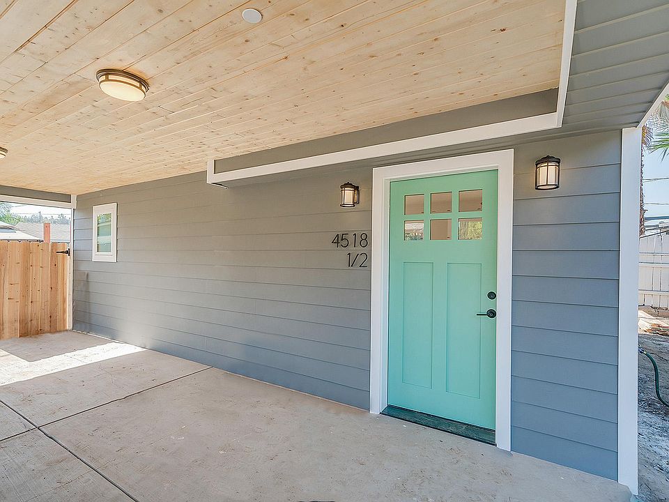 Entrance and Carport (or outdoor dining area)