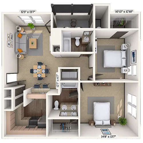 Floor plan Belmont II
