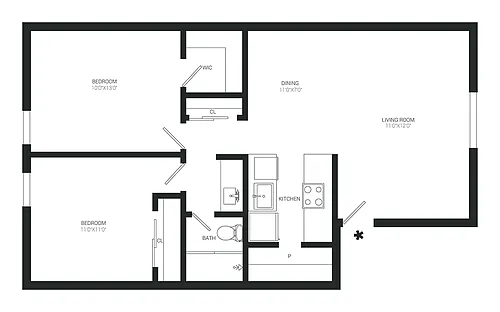 Floor plan Maple
