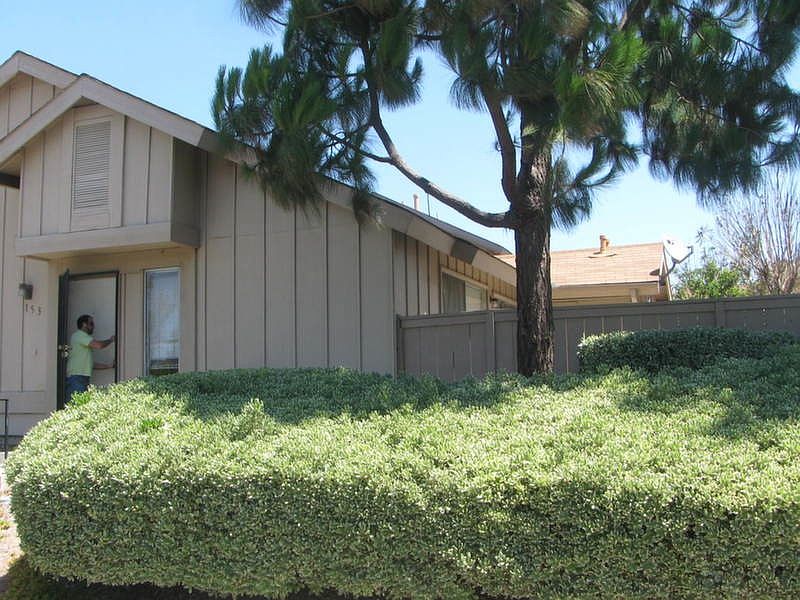 Front and private yard
