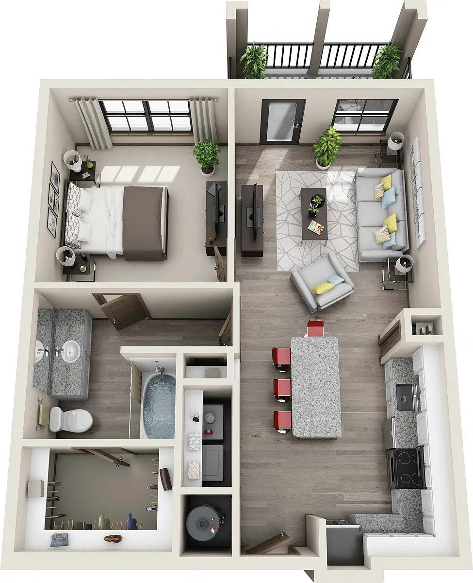 Floor plan A1