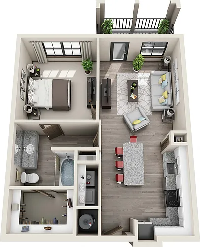 Floor plan A1