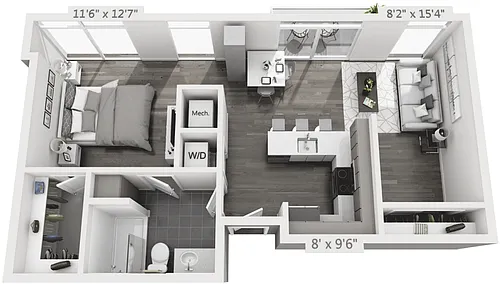 Floor plan A11