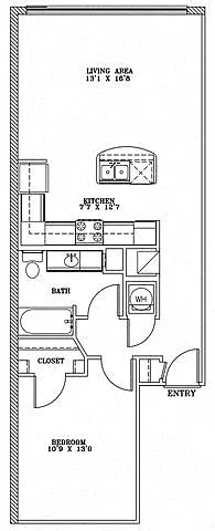 Floor plan 9B LOFTS