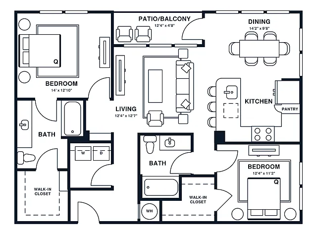 Floor plan B6