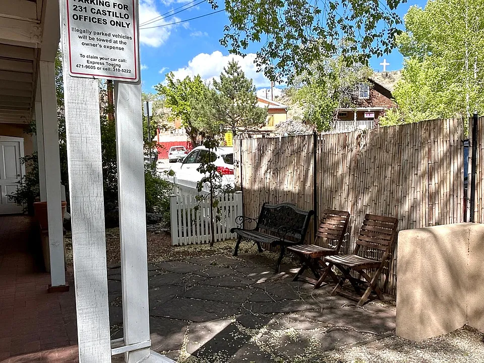 East front patio