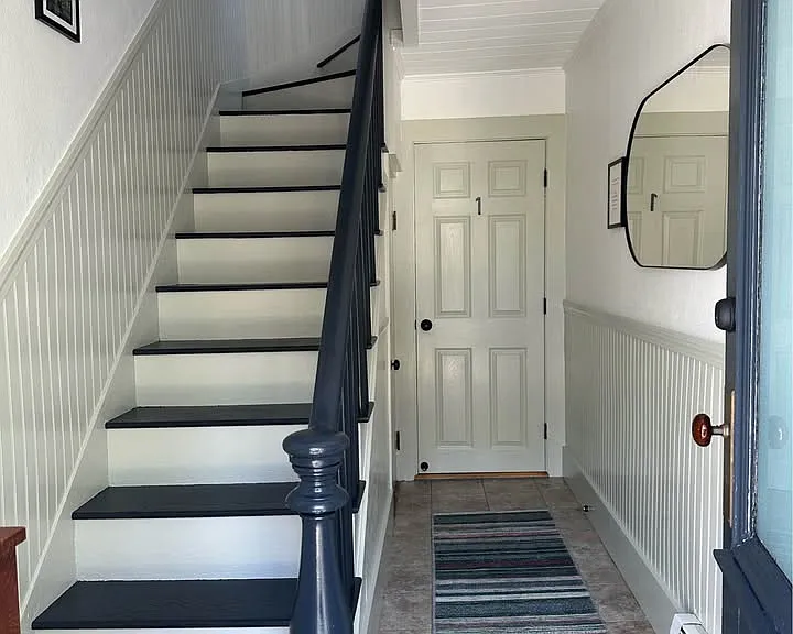 Shared Front Entry - Stairs lead to Apt #2 on second floor