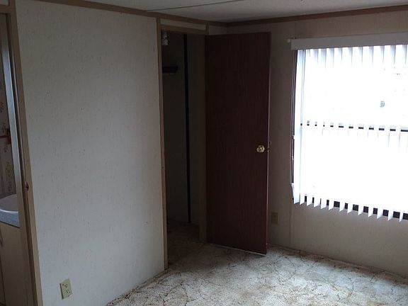 Bedroom and half bathroom