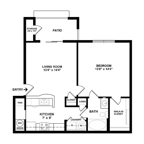 Floor plan A2S