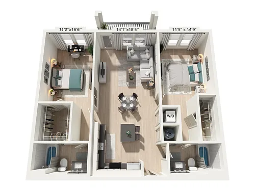 Floor plan B3