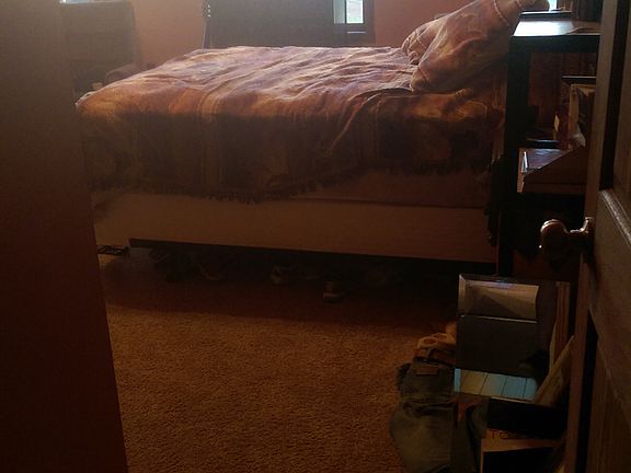 masterbed view of bay window