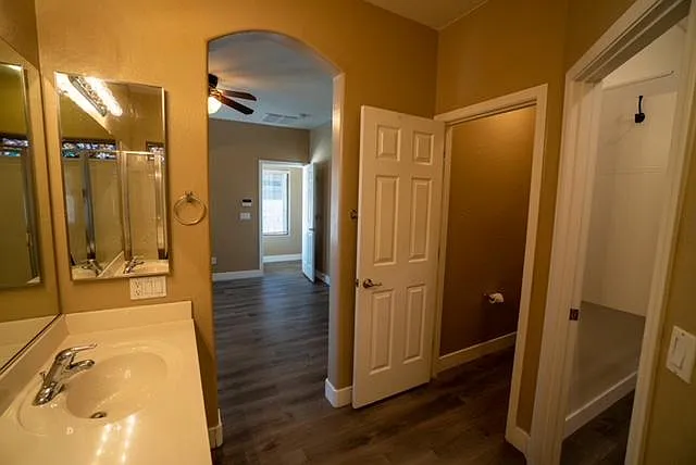 MASTER BATH HAS WALK IN CLOSET