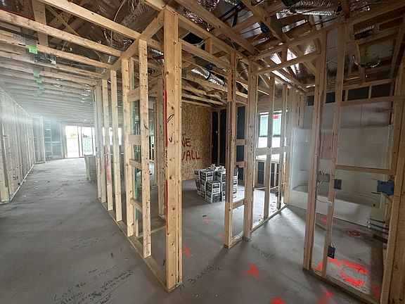 Foyer, bedroom 3 and bathroom 2
