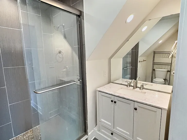 Renovated bathroom