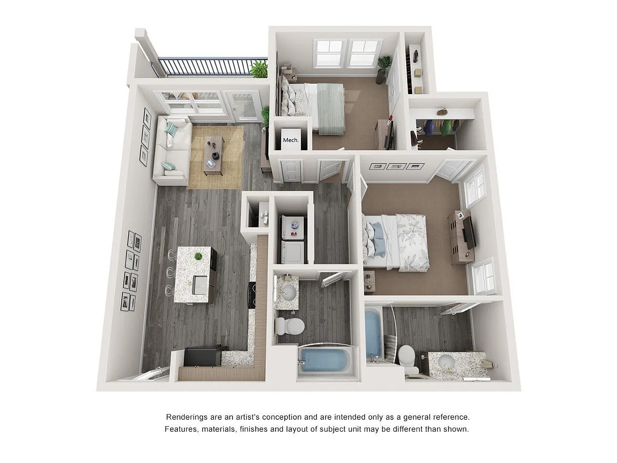 Floor plan The Magnolia