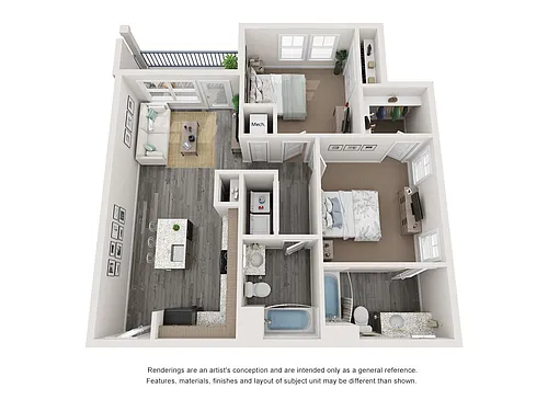 Floor plan The Magnolia