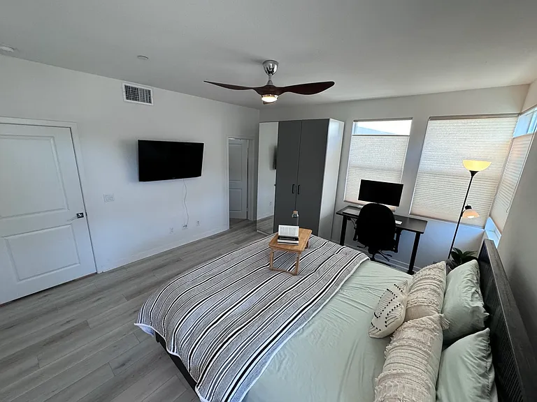 TV mount installed