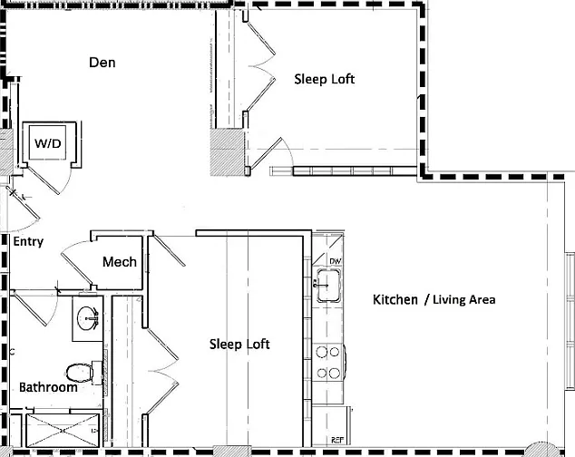 C1 - 2 Bed C1 - 2 Bed