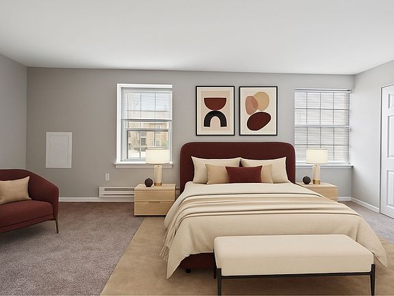 Step into comfort at Newpointe Apartments, where modern design meets tranquil living. Enjoy spacious bedrooms filled with natural light, stylish decor, and cozy furnishings. Make your move today and elevate your lifestyle!