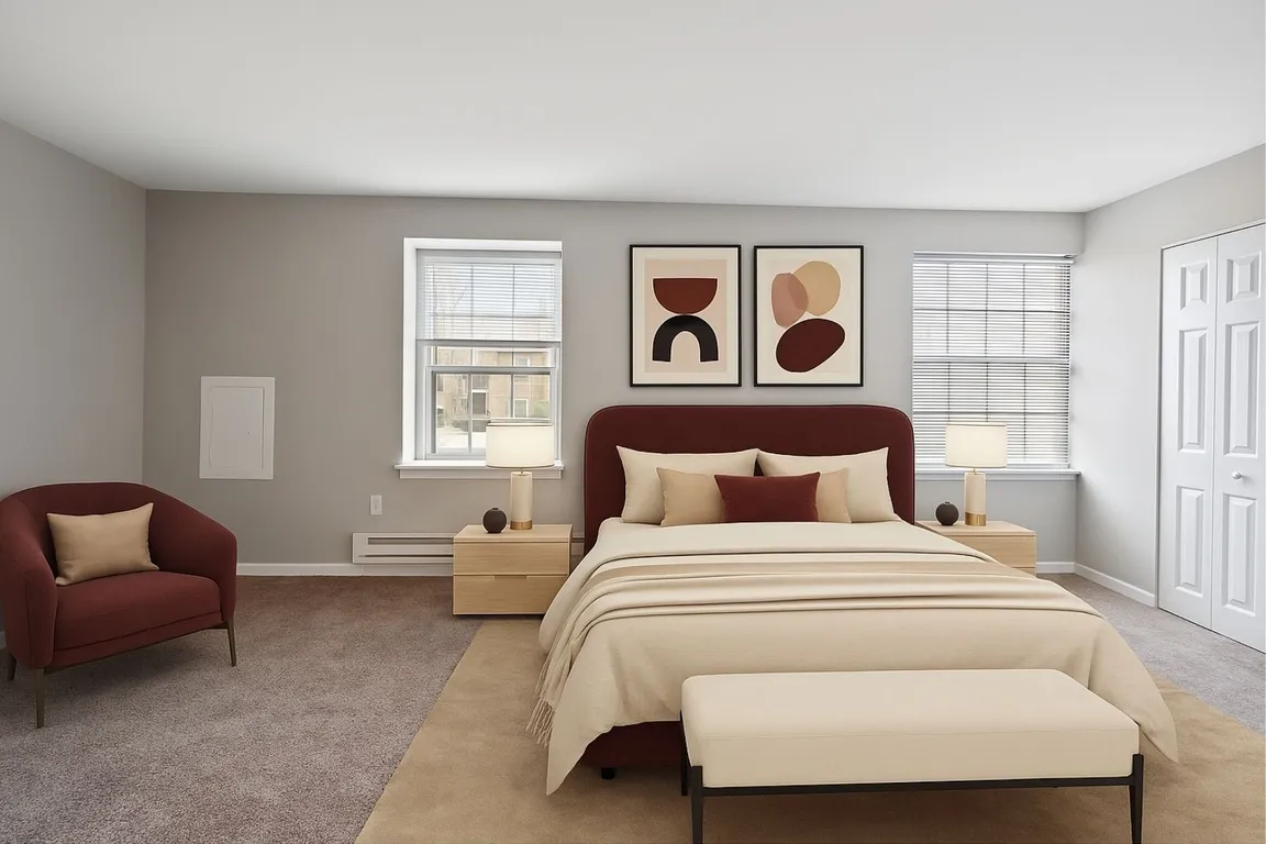 Step into comfort at Newpointe Apartments, where modern design meets tranquil living. Enjoy spacious bedrooms filled with natural light, stylish decor, and cozy furnishings. Make your move today and elevate your lifestyle!