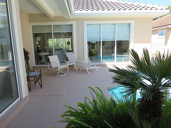 Gated courtyard entry