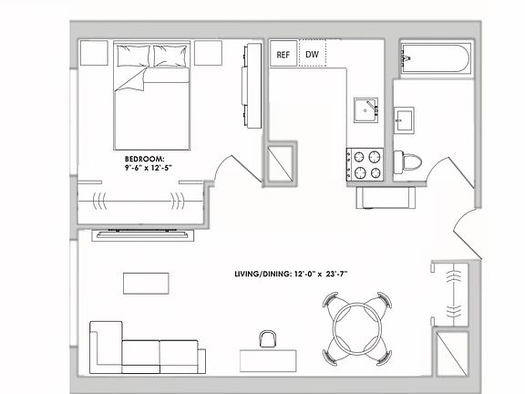 2nd image of 46 W 14th St APT 4R