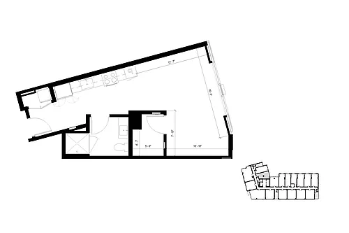 Floor plan S3 Studio
