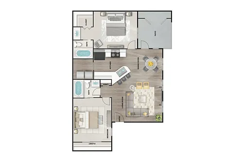 Floor plan B4