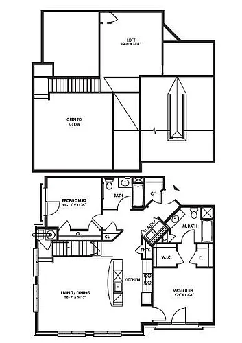 Floor plan B15