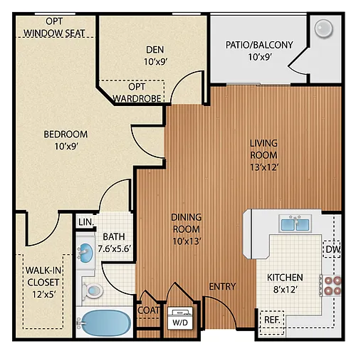 Floor plan Oxford
