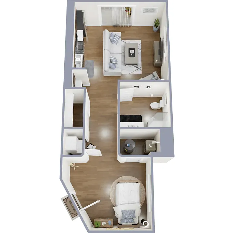 Floor plan Ensign B-2