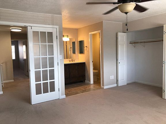 Master bedroom with large closet and ensuite