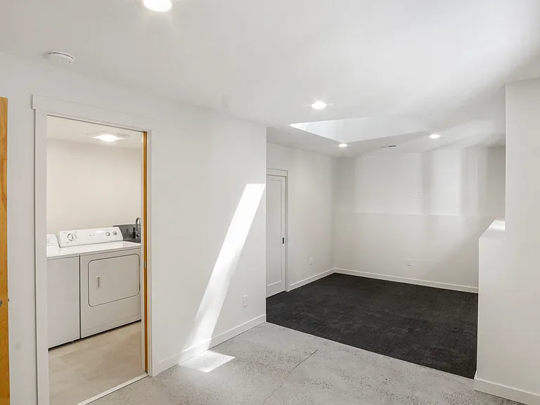First Floor bedroom with Laundry