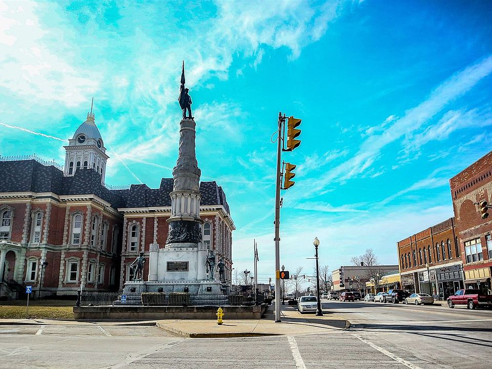 Downtown, Winchester, IN.