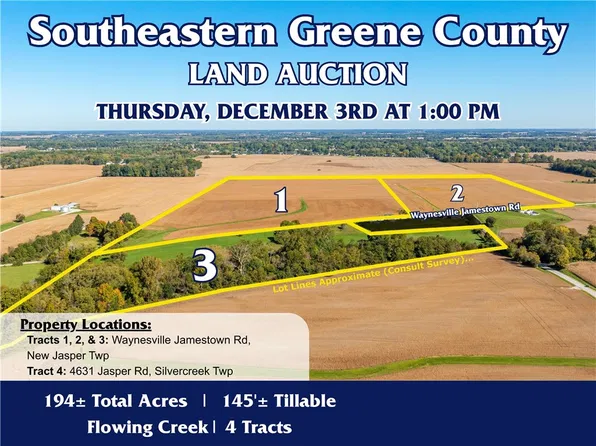 TRACT 3 Waynesville Jamestown Rd, Jamestown, OH 45335
