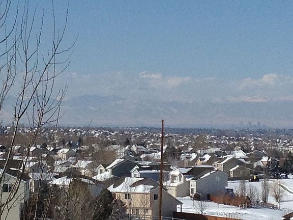 View from master bedroom