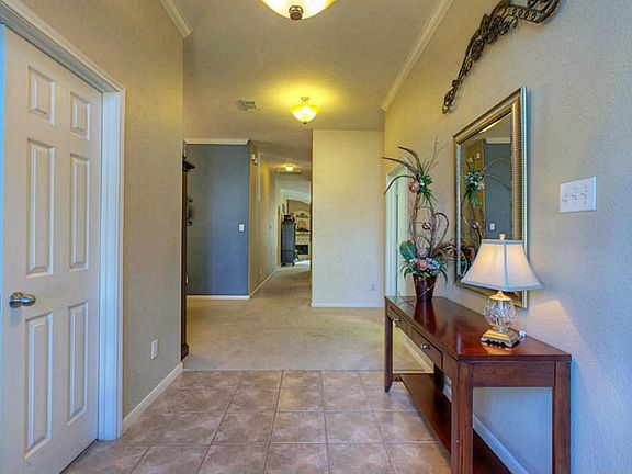 Grand entry with tile floors!