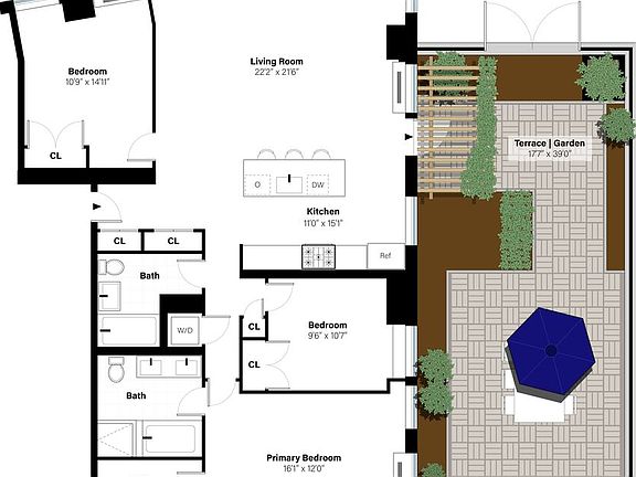 2nd image of 440 Kent Ave #1B