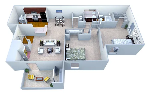 Floor plan B1