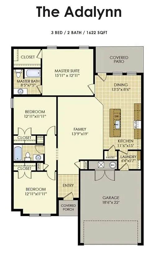 Floor plan The Adalynn