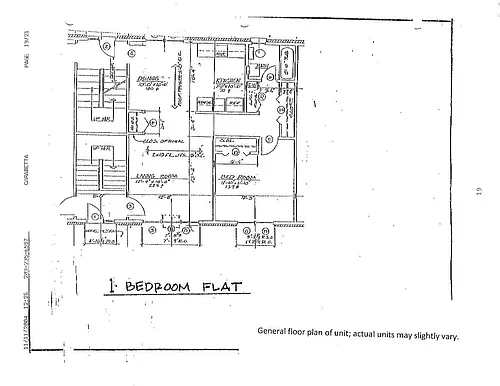 Floor plan 1 Bed