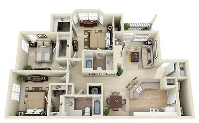 Floor plan The Amsterdam