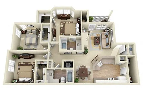 Floor plan The Amsterdam