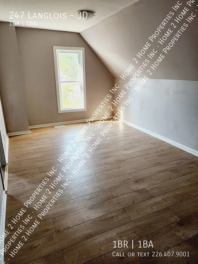 One-bedroom unit steps from the riverside drive | 247 Langlois Upper Rear — Photo 2