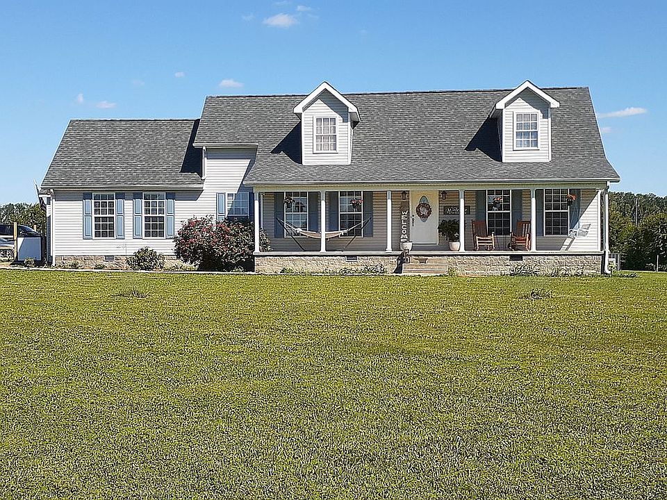 Front of house from front lawn