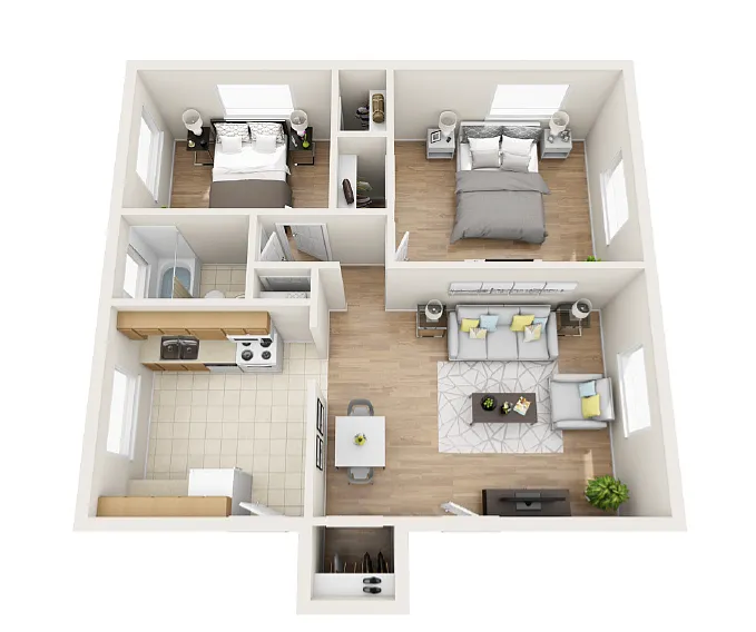 Floor plan Kingsley