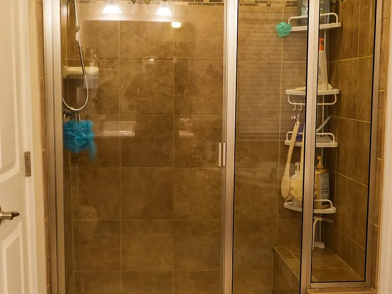 Standing shower in Master bath
