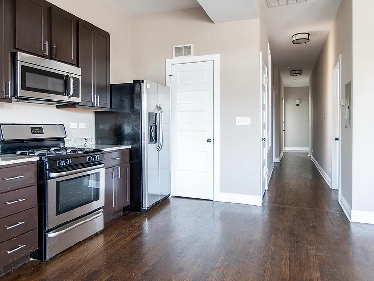 Remodeled Unit - Kitchen & Hallway